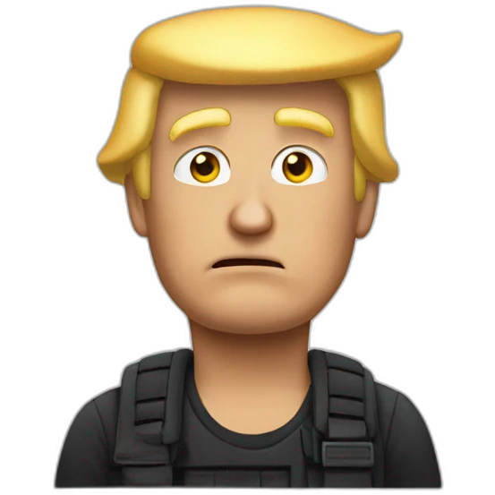 donald-trump-arrested emoji