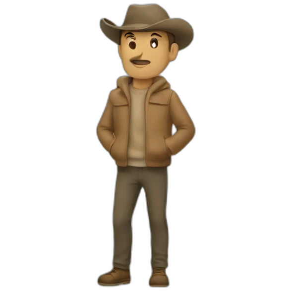 Homme qui recherche emoji