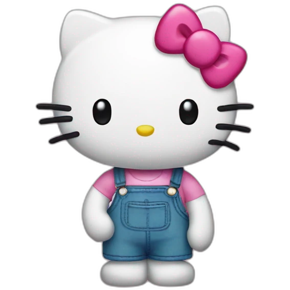 Hello kitty emoji