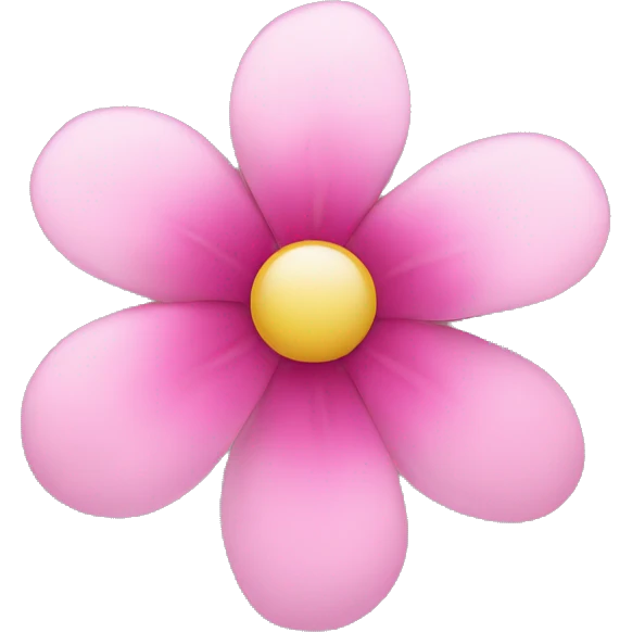 pink flower emoji