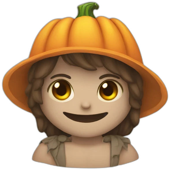 Brújula Halloween emoji