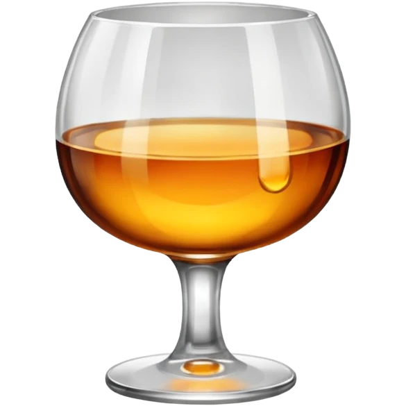 Brandy glass
 emoji