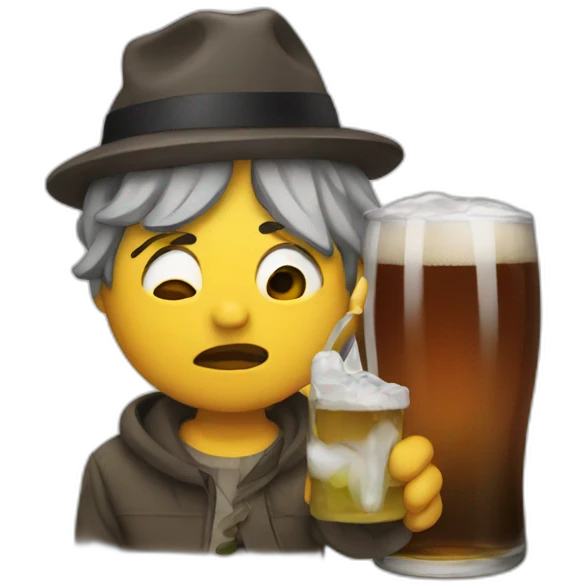 Drunk emoji