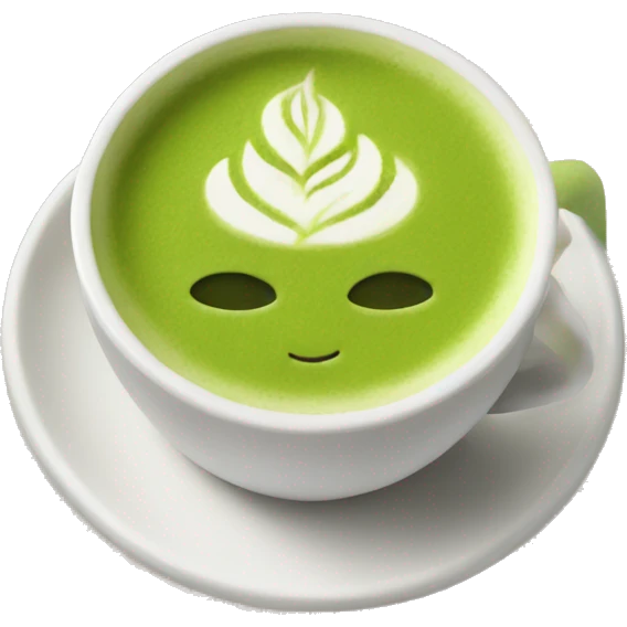 matcha latte  emoji