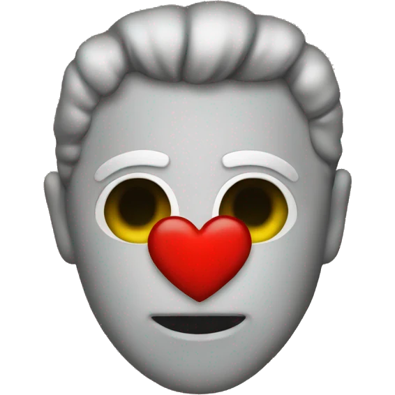 A peastal heart  emoji