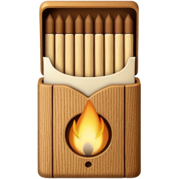 matches in matchbox emoji