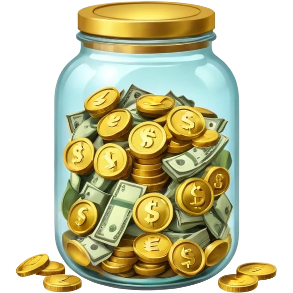 jar full of money emoji