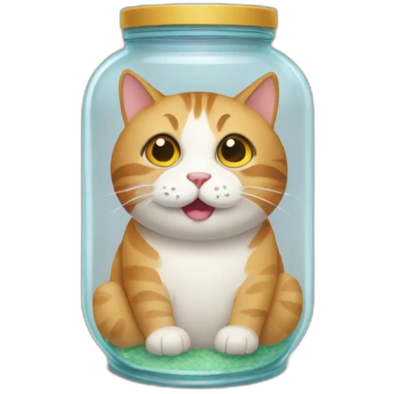 cat in jar emoji