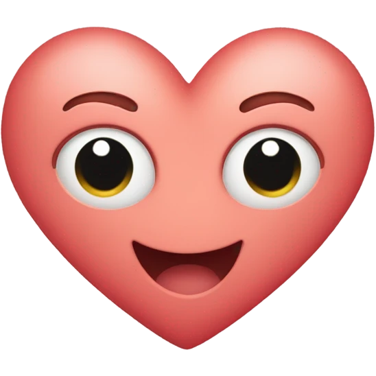Heart with open arms emoji