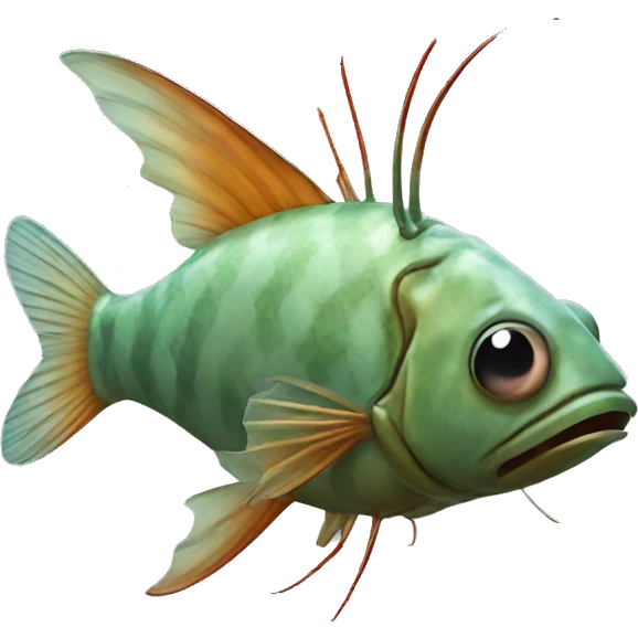Fish bug emoji