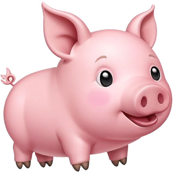 Make a flying pig emoji  emoji