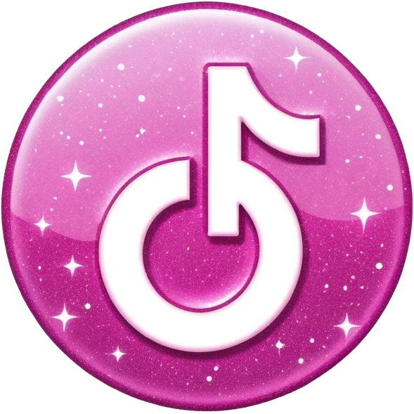 glitter pink symbol TikTok emoji