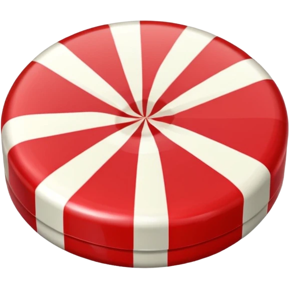  Red Peppermint emoji