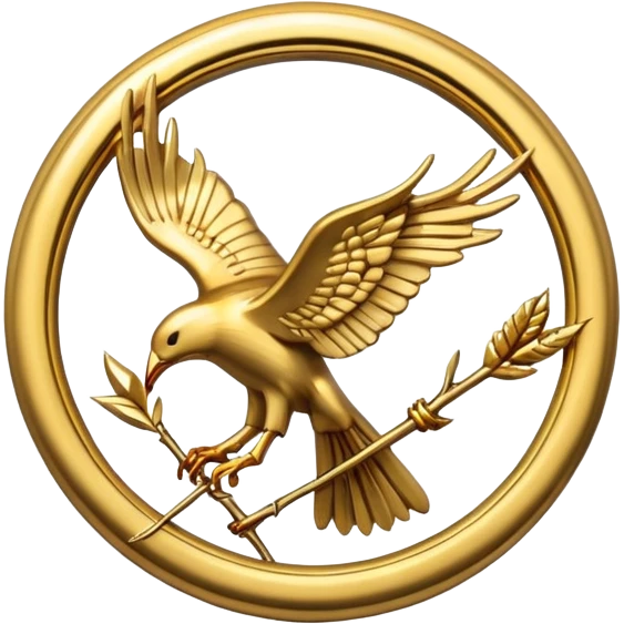 Mockingjay Pin  from The Hunger Games emoji