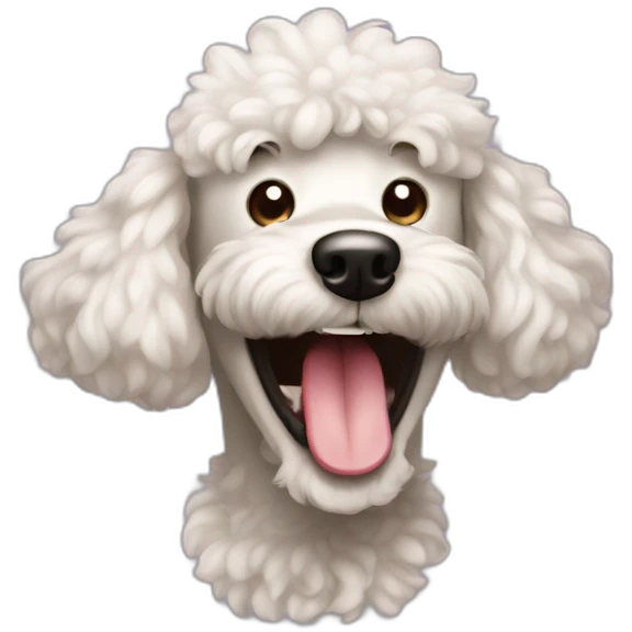 poodlelaughing emoji
