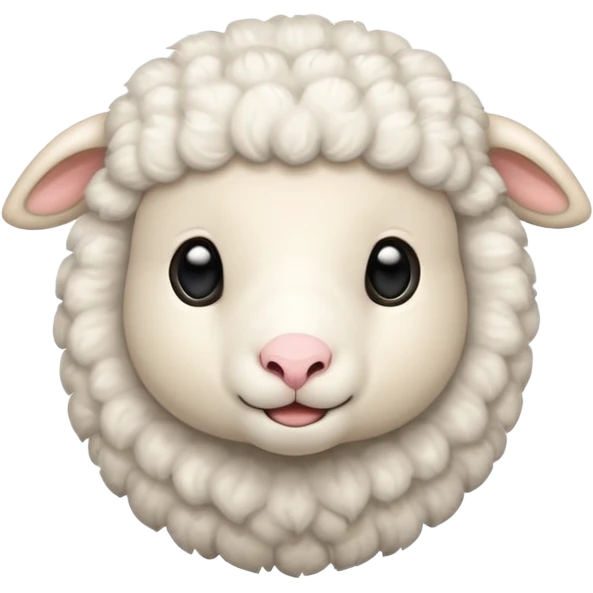 a baby sheep emoji