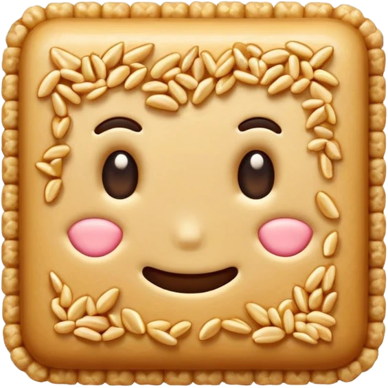 Rice krispy treat. emoji