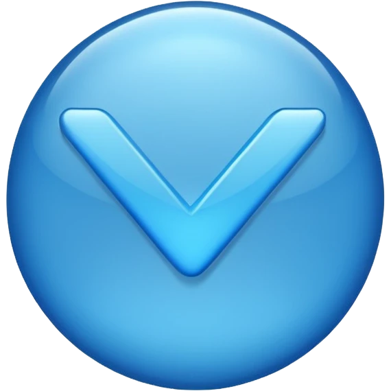 Tiktok mavi tik emoji