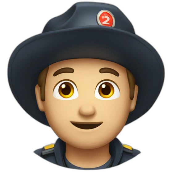 Sam le pompier emoji