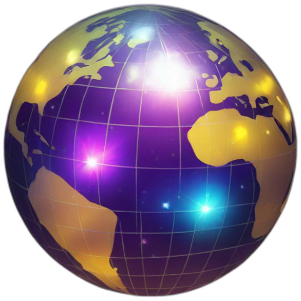 disco globe emoji