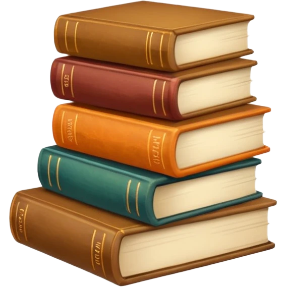 Autumn + books emoji