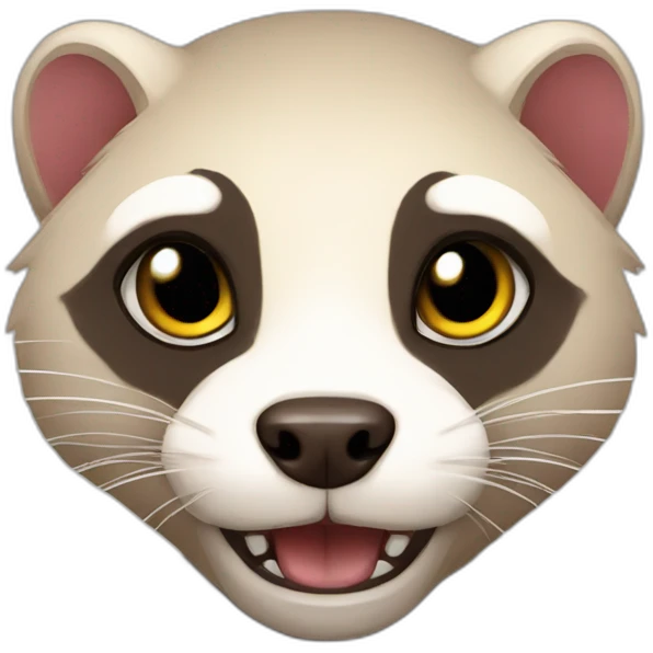 badass ferret emoji