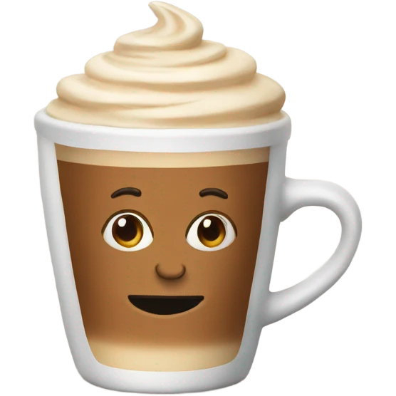 Brown Latte emoji