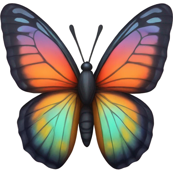 Sunset Butterfly emoji