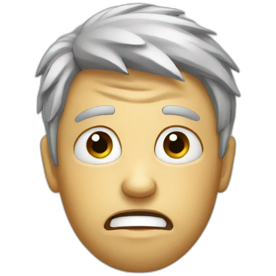 head stressed emoji
