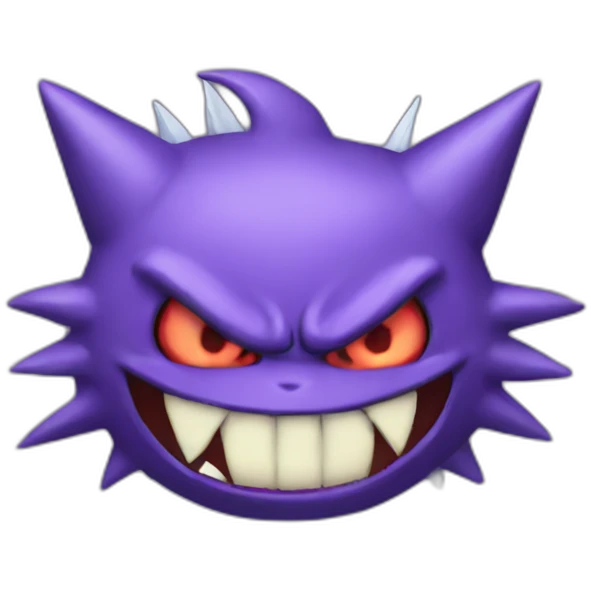 Angry gengar emoji