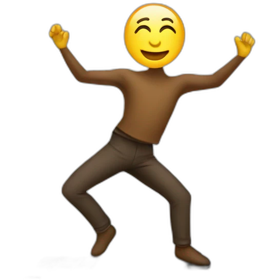dancing playing laptop pc emoji