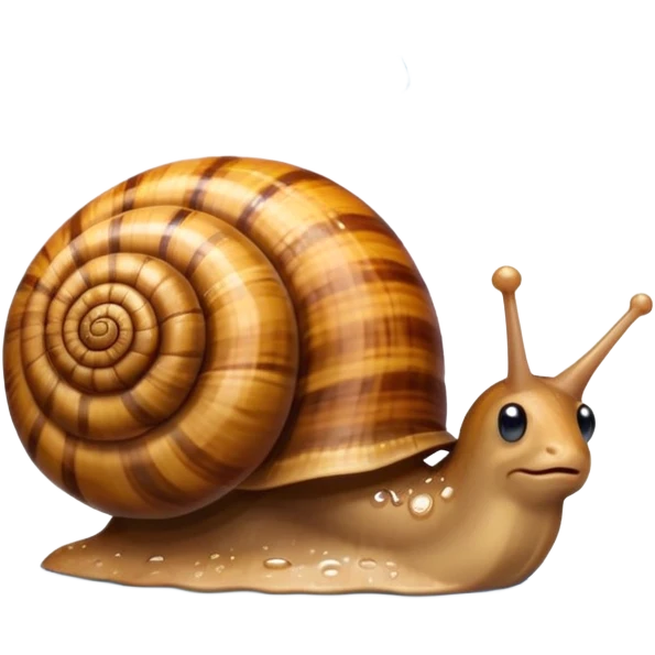 snail under the rain  emoji