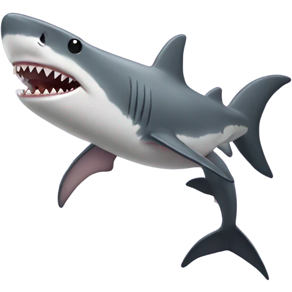 ballerina shark emoji