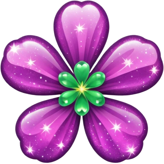 real cosmos star, but with clover, to make star look like lucky star, but main point is star emoji