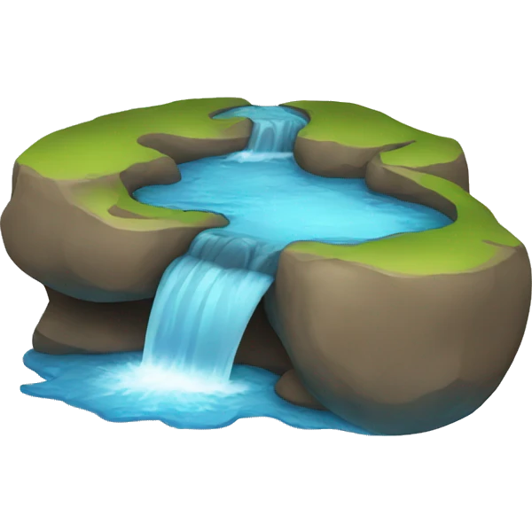 water stream  emoji