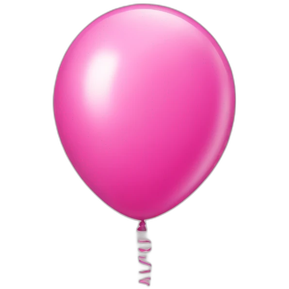 pink balloon emoji