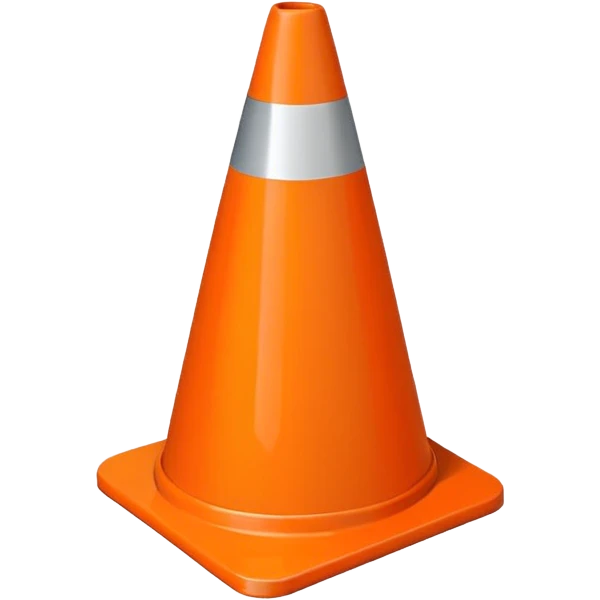 traffic cone emoji