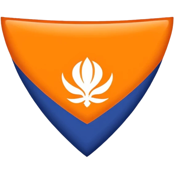Khalistan 🪯 flag triangle  emoji