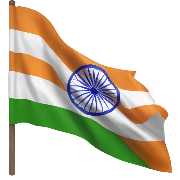 78 with India flag colour  emoji