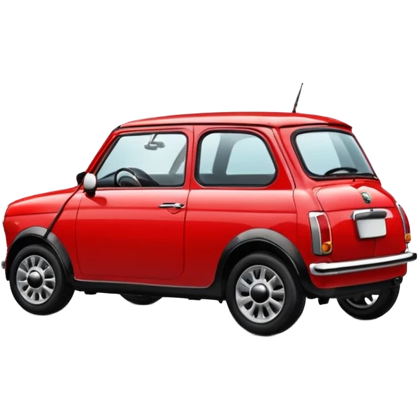 fiat mini rosso emoji