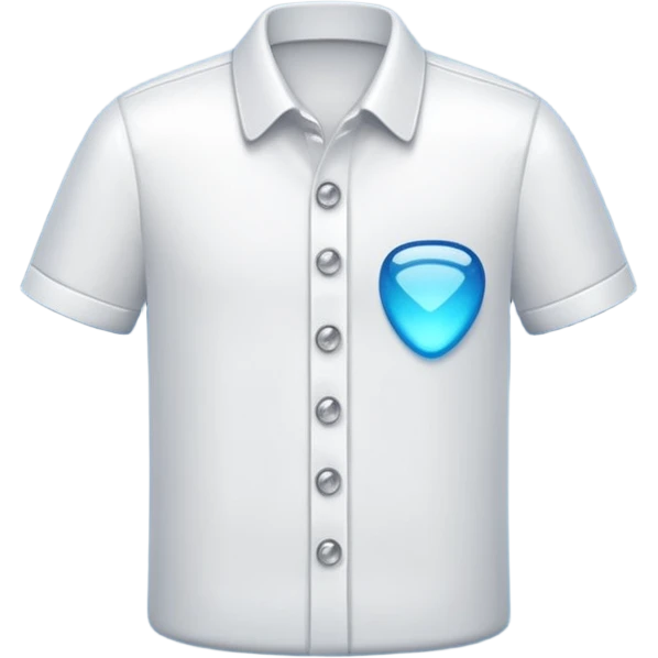 button for shirt emoji