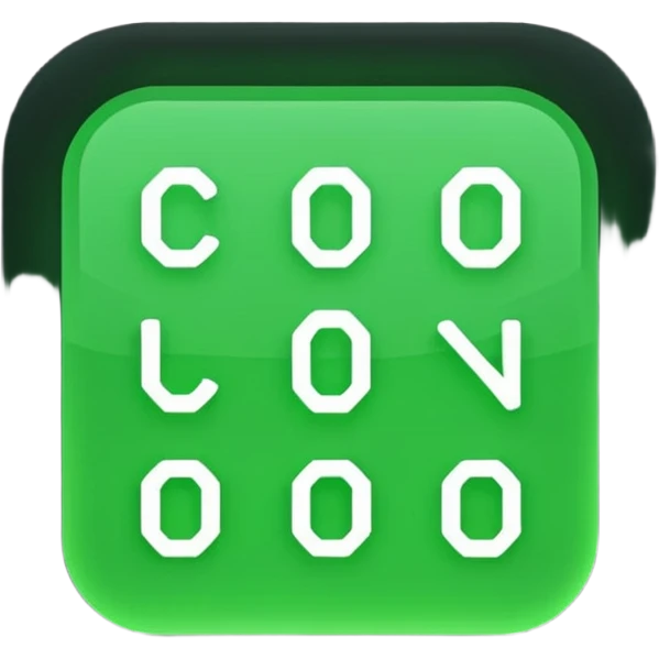 green code hacker numbers emoji