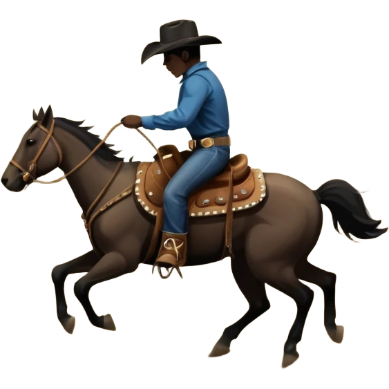 Rodeo at night  emoji