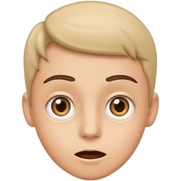 Surprised Eyes with a smirk  emoji