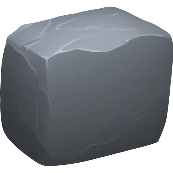 Cobble stone emoji