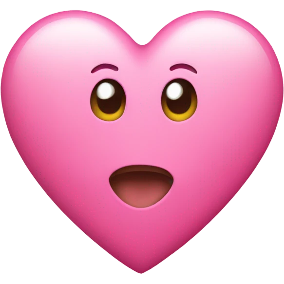 Pink heart emoji