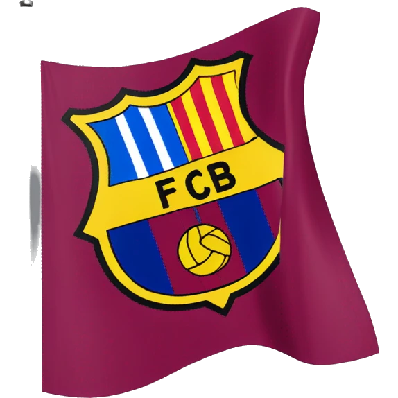 Fc barcelona flag  emoji
