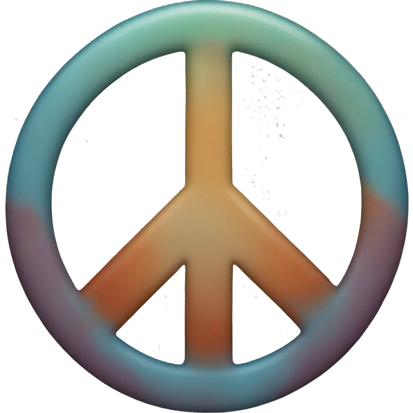 Indian peace symbol emoji