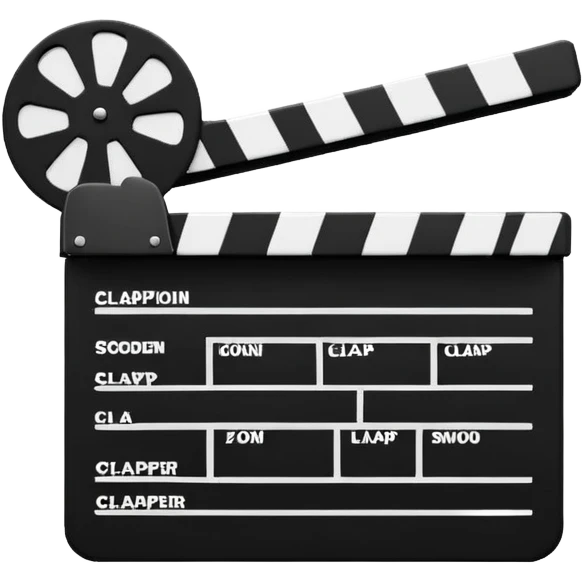 film clapper emoji