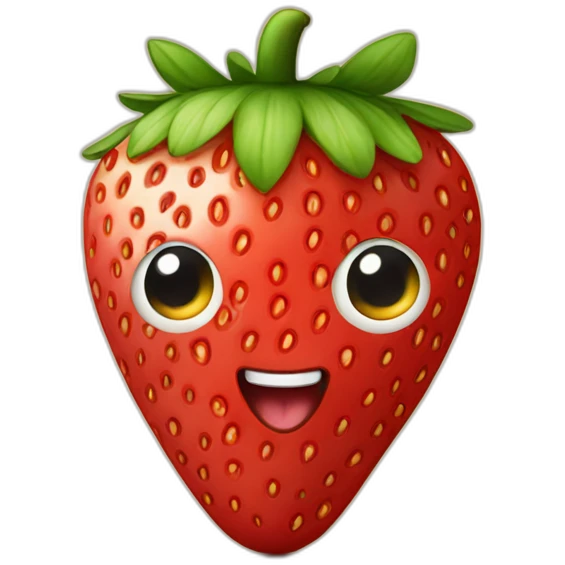 Strawberry emoji